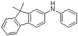 structure of CAS# 355832-04-1, N-(9,9-Dimethylfluoren-2-yl)aniline;2-(Phenylamino)-9,9-dimethylfluorene