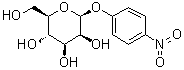 structure of CAS# 35599-02-1, p-Nitrophenyl beta-D-mannopyranoside