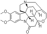 番木鳖碱分子结构 (CAS 357-57-3)