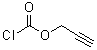 2-Propynyl chloroformate molecular structure (CAS 35718-08-2)