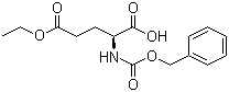 结构式 CAS# 35726-62-6, N-Cbz-L-谷氨酸-5-乙酯; N-苄氧羰基-L-谷氨酸-5-乙酯