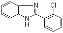 structure of CAS# 3574-96-7, Chlorfenazole;2-(2-Chlorophenyl)-1H-benzimidazole
