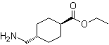 structure of CAS# 35879-53-9, trans-4-(Aminomethyl)cyclohexanecarboxylic acid ethyl ester;trans-Ethyl 4-(Aminomethyl)cyclohexanecarboxylate