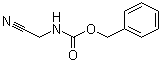 结构式 CAS# 3589-41-1, N-(氰甲基)氨基甲酸苄酯