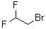 结构式 CAS# 359-07-9, 2-溴-1,1-二氟乙烷
