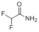 结构式 CAS# 359-38-6, 2,2-二氟乙酰胺