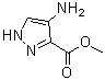 structure of CAS# 360056-45-7, 4-Amino-1H-pyrazole-3-carboxylic acid methyl ester;4-Aminopyrazole-3-carboxylic acid methyl ester