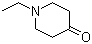 结构式 CAS# 3612-18-8, N-乙基-4-哌啶酮; N-乙基哌啶酮