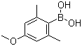 结构式 CAS# 361543-99-9, 2,6-二甲基-4-甲氧基苯硼酸