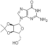 2',3'-O-Isopropylideneguanosine molecular structure (CAS 362-76-5)