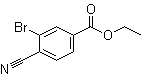 structure of CAS# 362527-61-5, Ethyl 3-bromo-4-cyanobenzoate