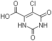 结构式 CAS# 36313-98-1, 5-氯-1,2,3,6-四氢-2,6-二氧代-4-嘧啶甲酸