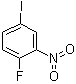 结构式 CAS# 364-75-0, 2-氟-5-碘硝基苯