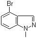 structure of CAS# 365427-30-1, 4-Bromo-1-methylindazole;4-Bromo-1-methyl-1H-indazole