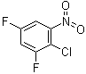 结构式 CAS# 36556-59-9, 2-氯-1,5-二氟-3-硝基苯