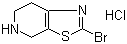 structure of CAS# 365996-07-2, 2-Bromo-4,5,6,7-tetrahydrothiazolo[5,4-c]pyridine hydrochloride