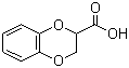 结构式 CAS# 3663-80-7, 1,4-苯并二噁烷-2-羧酸
