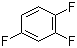 1,2,4-Trifluorobenzene molecular structure (CAS 367-23-7)
