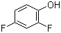 structure of CAS# 367-27-1, 2,4-Difluorophenol