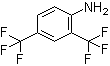 2,4-Bis(trifluoromethyl)aniline molecular structure (CAS 367-71-5)