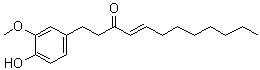 结构式 CAS# 36700-45-5, [8]-姜烯酚