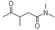 N,N,3-Trimethyl-4-oxo-pentanamide molecular structure (CAS 36764-06-4)
