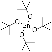 Tetra(tert-butoxo)tin molecular structure (CAS 36809-75-3)