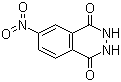 structure of CAS# 3682-19-7, 4-Nitrophthalhydrazide;2,3-Dihydro-6-nitro-1,4-phthalazinedione