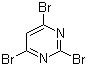 结构式 CAS# 36847-11-7, 2,4,6-三溴嘧啶