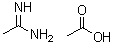 Ethanimidamide monoacetate molecular structure (CAS 36896-17-0)