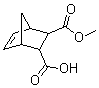 结构式 CAS# 36897-94-6, 5-降冰片烯-2,3-二甲酸单甲酯