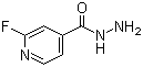 结构式 CAS# 369-24-4, 2-氟异烟肼