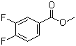 Methyl 3,4-difluorobenzoate molecular structure (CAS 369-25-5)