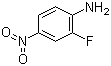 structure of CAS# 369-35-7, 2-Fluoro-4-nitroaniline;2-Fluoro-4-nitrophenylamine