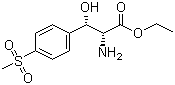 structure of CAS# 36983-12-7, D-threo-beta-Methylsulfonylphenylserine ethyl ester;(S)-beta-Hydroxy-4-(methylsulfonyl)-D-Phenylalanine ethyl ester