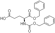 structure of CAS# 3705-42-8, Cbz-L-Glutamic acid 1-benzyl ester;Cbz-L-Glu-OBzl; N-Benzyloxycarbonyl-L-glutamic acid 1-benzyl ester