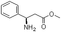 结构式 CAS# 37088-67-8, (R)-3-氨基-3-苯基丙酸甲酯