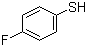 结构式 CAS# 371-42-6, 对氟苯硫酚; 4-氟苯硫酚