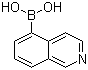 structure of CAS# 371766-08-4, Isoquinoline-5-boronic acid;5-Isoquinolineboronic acid