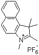 结构式 CAS# 372081-65-7, 1,1,2,3-四甲基-1H-苯并[e]吲哚鎓六氟磷酸盐