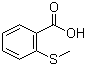 结构式 CAS# 3724-10-5, 2-甲硫基苯甲酸