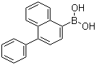 结构式 CAS# 372521-91-0, (1-苯基萘-4-基)硼酸