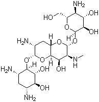 结构式 CAS# 37321-09-8, 阿布拉霉素