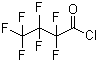 structure of CAS# 375-16-6, Heptafluorobutyryl chloride;Perfluorobutyryl chloride