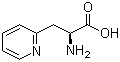 structure of CAS# 37535-51-6, 3-(2-Pyridyl)-L-alanine;(S)-2-Amino-3-(2-pyridyl)propionic acid
