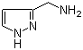 structure of CAS# 37599-58-9, 3-(Aminomethyl)pyrazole;1H-Pyrazole-3-methanamine