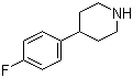 结构式 CAS# 37656-48-7, 4-(4-氟苯基)哌啶