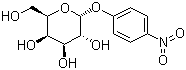 structure of CAS# 3767-28-0, 4-Nitrophenyl alpha-D-glucopyranoside