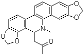structure of CAS# 37687-34-6, 6-Acetonyldihydrosanguinarine;(S)-(+)-6-Acetonyldihydrosanguinarine; 6-Acetonyl-5,6-dihydrosanguinarine