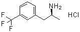 结构式 CAS# 37936-89-3, 去甲芬氟拉明盐酸盐